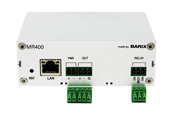 Barix - Exstreamer MR400 InformaCast