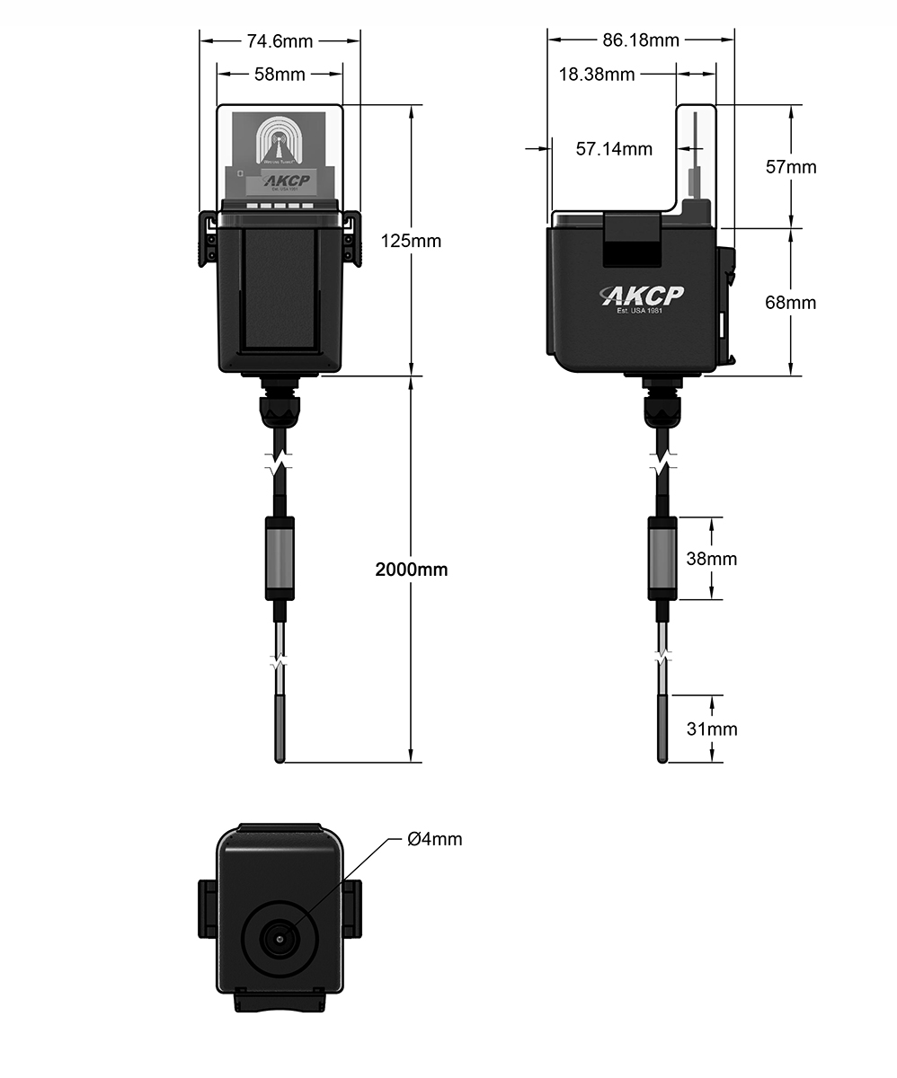 AKCP Wireless Ultra Cold Temperature Sensor