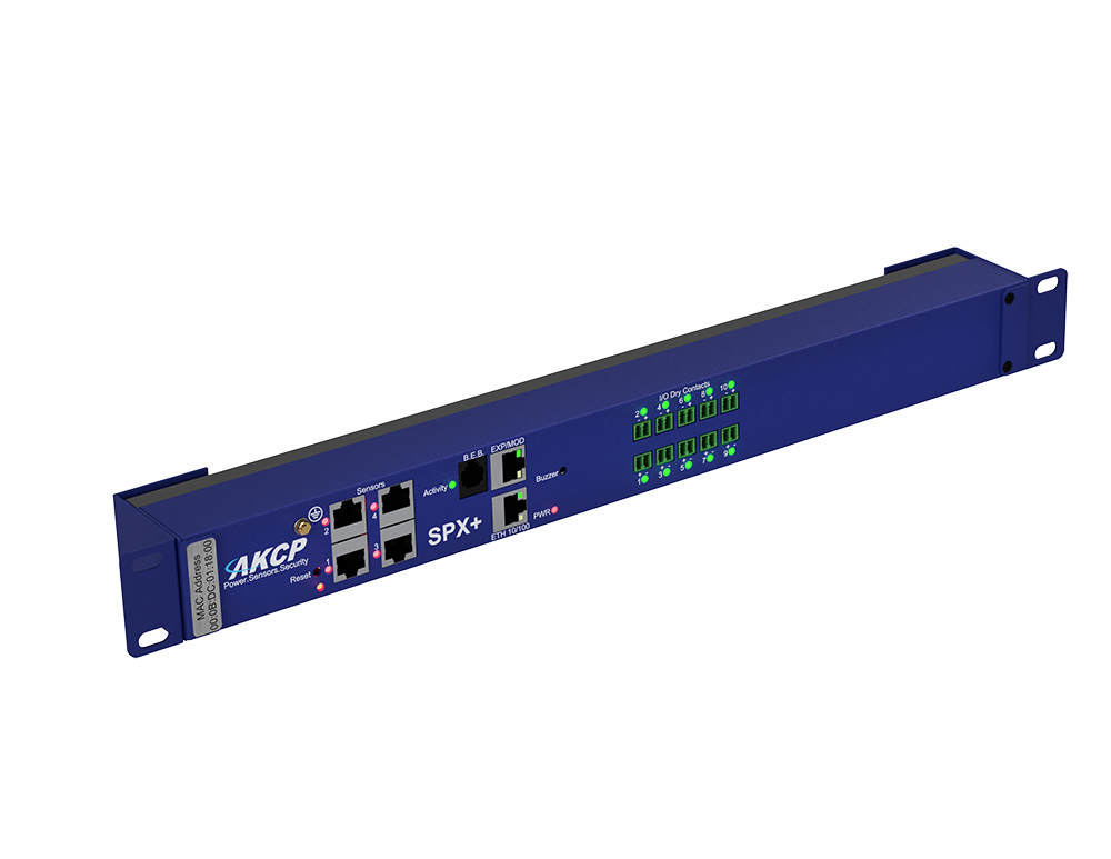 AKCP SensorProbeX+, 4 Ports, 10 I/O