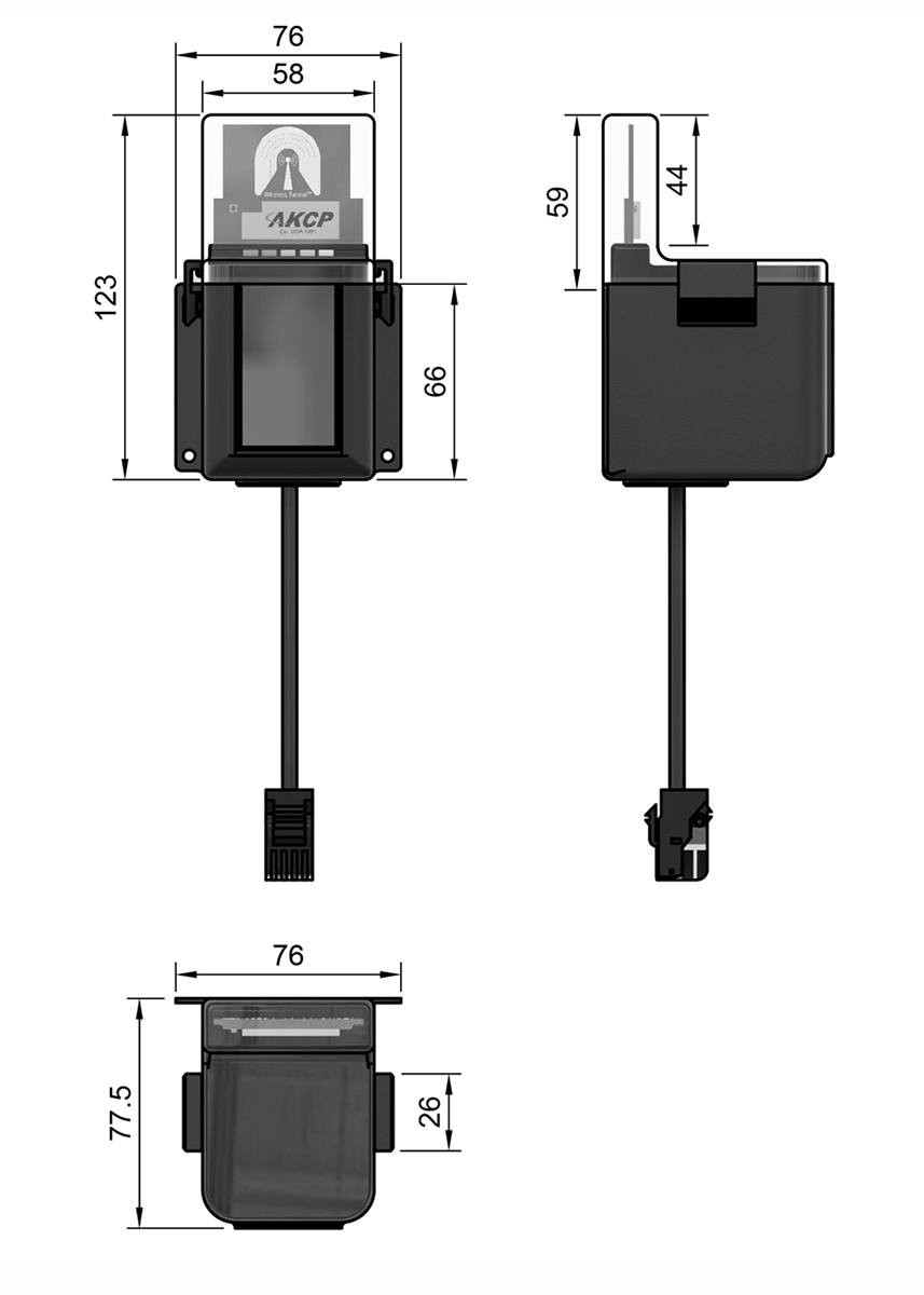 AKCP Wireless Switch Sensor Adapter