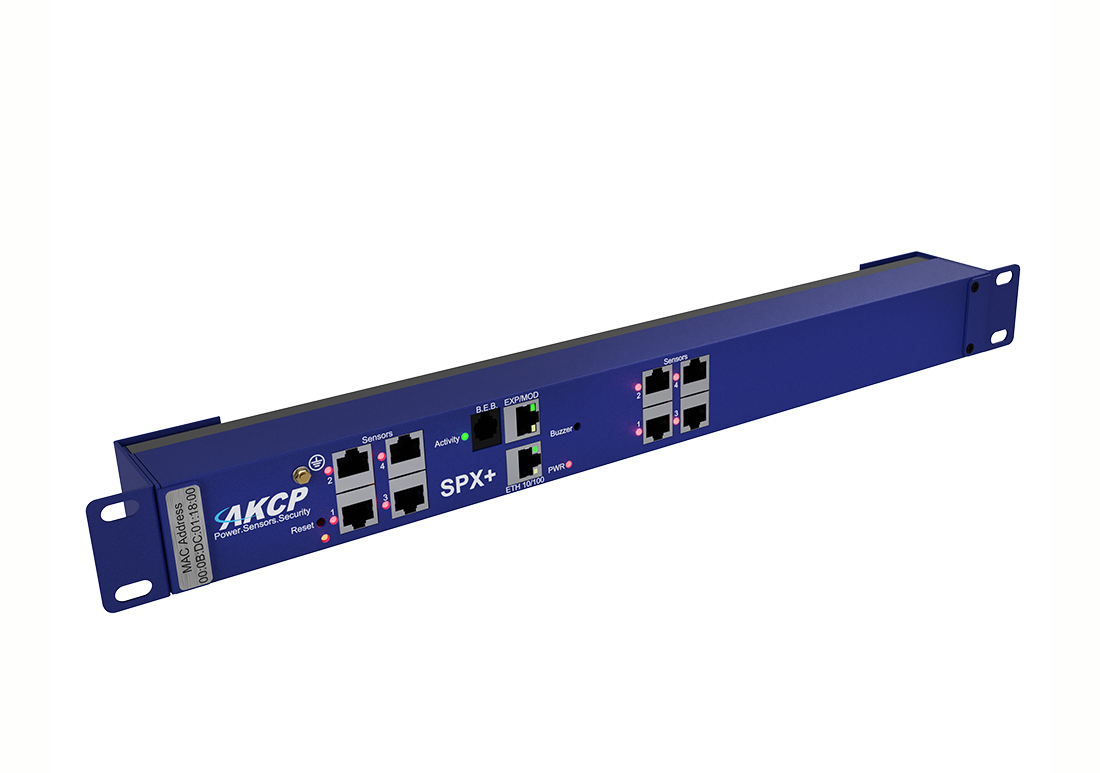 AKCP SensorProbeX+, 8 Ports