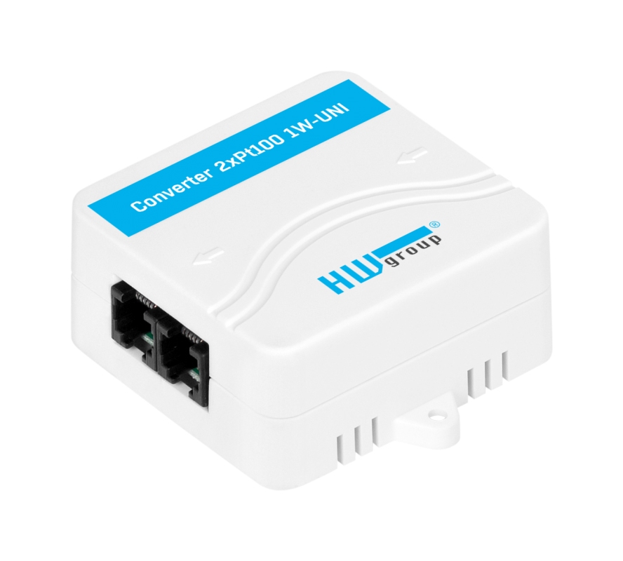 HW Group - Converter 2xPt100 1W-UNI - 600567