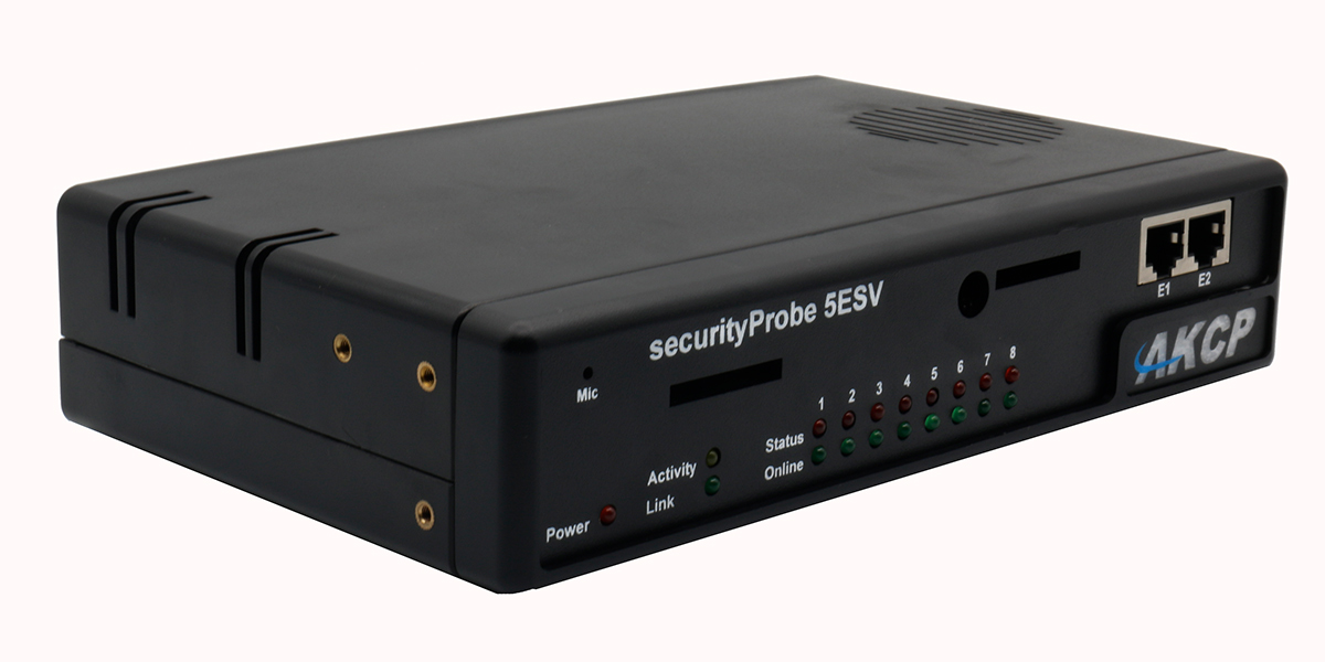 AKCP - securityProbe 5ESVA, 8 Ports, DCW