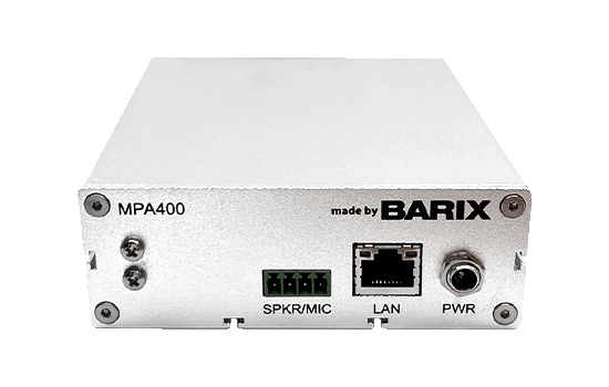 Barix - Exstreamer MPA400 PoE Package