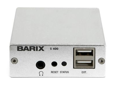 Barix - Retail Player SP400 PoE Package
